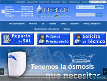 Tablet Screenshot of ideagua.com